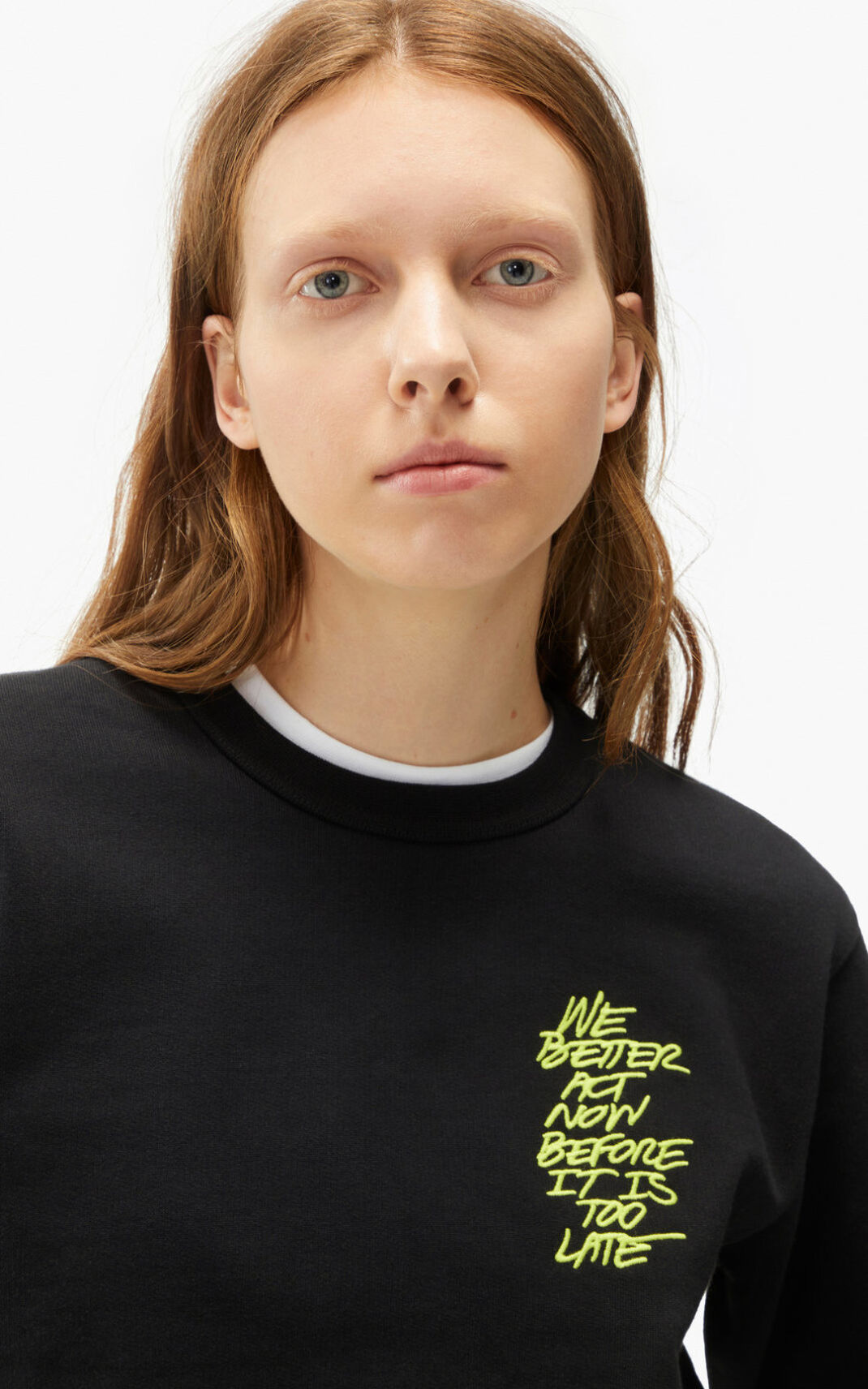 Kenzo Wildtigers Sweatshirt Bayan Siyah | 2765-BCXVZ